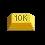 Alerian 10K Gold Bar- random-sells for 10k gold