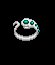 Alerian Light Ring- glowing, +1 luck and few charges of light, lets you in to sedari forest-poofs when light charges used up