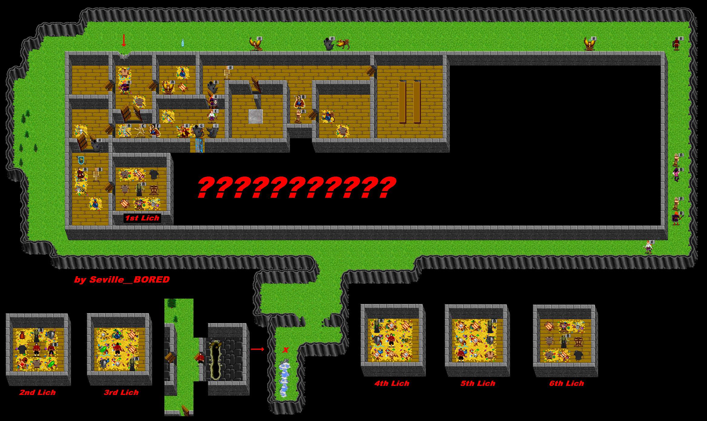 What is in the middle of this building????